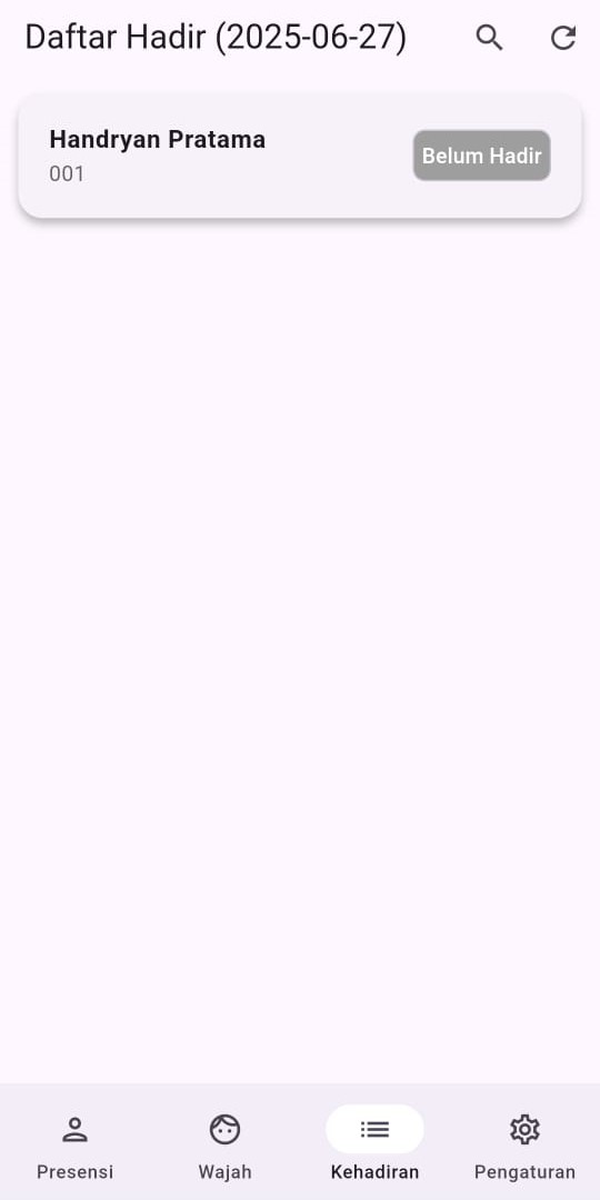 Daftar Hadir
